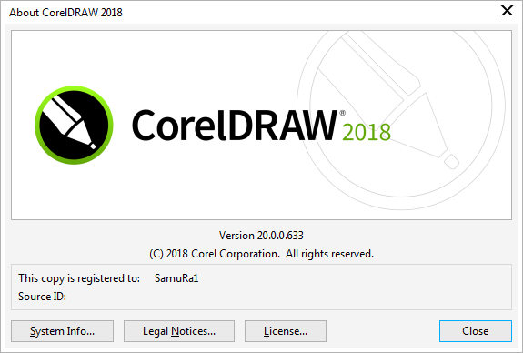serial number corel draw 2019